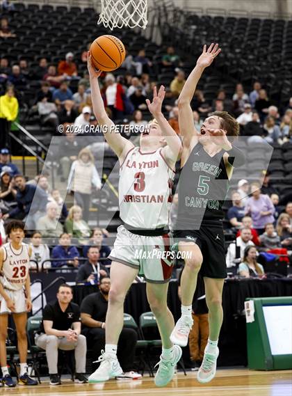 Thumbnail 1 in Green Canyon vs. Layton Christian Academy (UHSAA 4A Semifinals) photogallery.