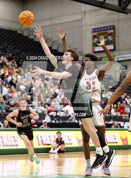 Thumbnail 2 in Green Canyon vs. Layton Christian Academy (UHSAA 4A Semifinals) photogallery.