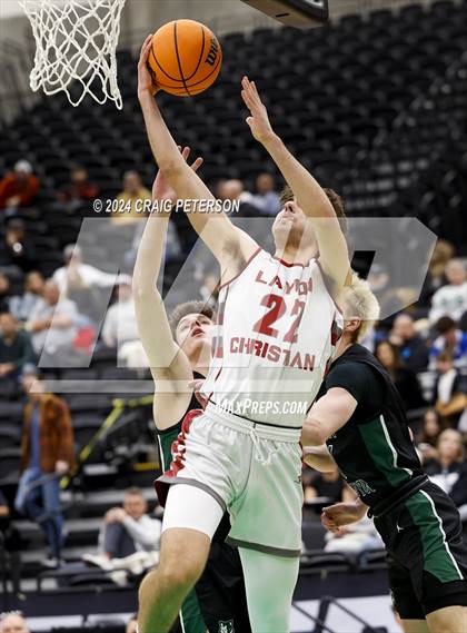 Thumbnail 3 in Green Canyon vs. Layton Christian Academy (UHSAA 4A Semifinals) photogallery.
