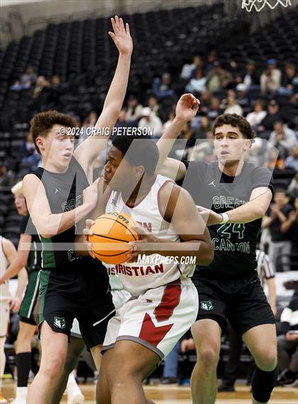 Thumbnail 1 in Green Canyon vs. Layton Christian Academy (UHSAA 4A Semifinals) photogallery.