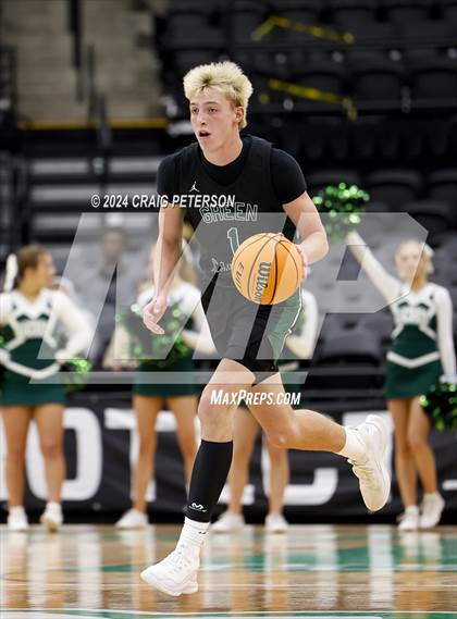 Thumbnail 3 in Green Canyon vs. Layton Christian Academy (UHSAA 4A Semifinals) photogallery.