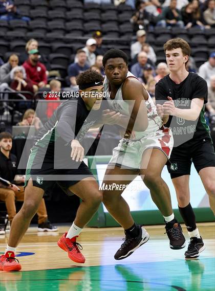 Thumbnail 2 in Green Canyon vs. Layton Christian Academy (UHSAA 4A Semifinals) photogallery.