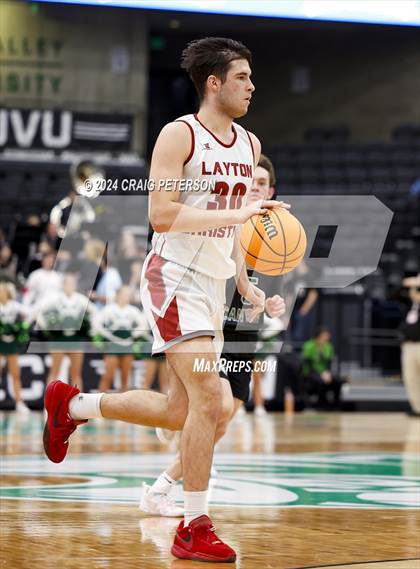 Thumbnail 3 in Green Canyon vs. Layton Christian Academy (UHSAA 4A Semifinals) photogallery.