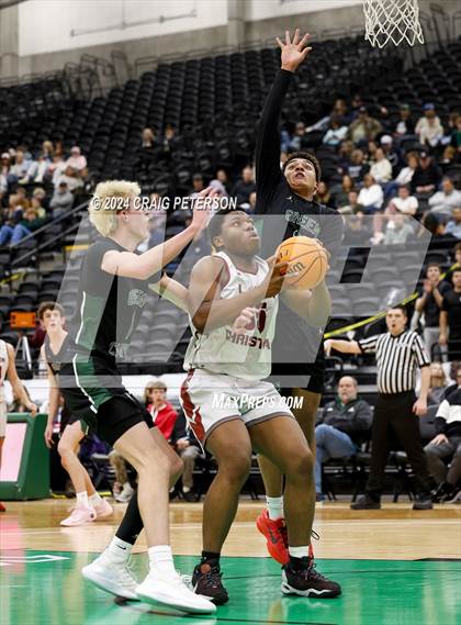 Thumbnail 3 in Green Canyon vs. Layton Christian Academy (UHSAA 4A Semifinals) photogallery.