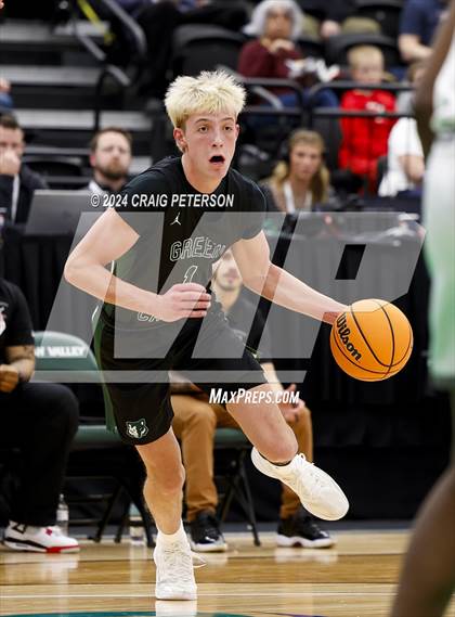 Thumbnail 3 in Green Canyon vs. Layton Christian Academy (UHSAA 4A Semifinals) photogallery.