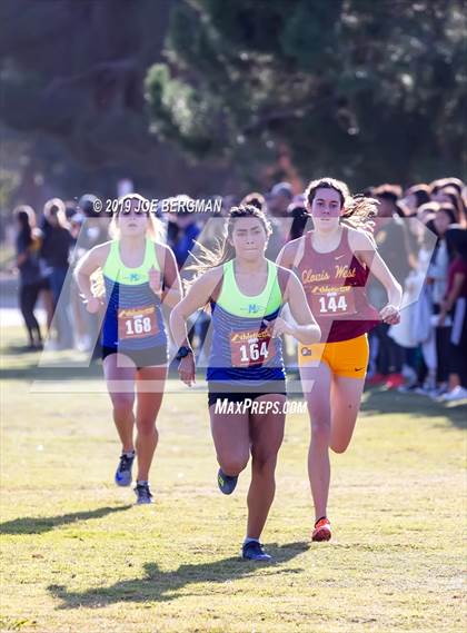 Thumbnail 3 in CIF Central Section Cross Country Championships (Girls D1 Race) photogallery.
