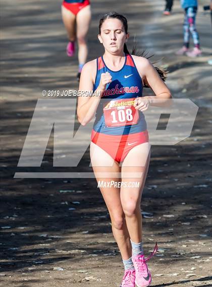 Thumbnail 3 in CIF Central Section Cross Country Championships (Girls D1 Race) photogallery.