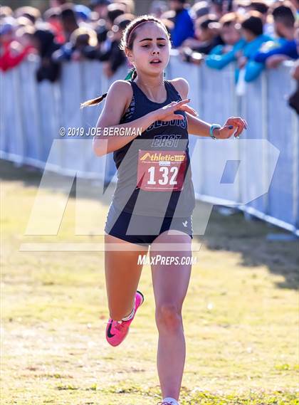 Thumbnail 1 in CIF Central Section Cross Country Championships (Girls D1 Race) photogallery.