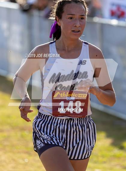 Thumbnail 3 in CIF Central Section Cross Country Championships (Girls D1 Race) photogallery.