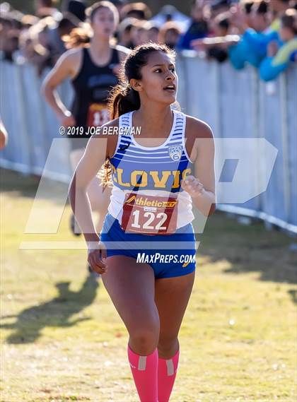 Thumbnail 1 in CIF Central Section Cross Country Championships (Girls D1 Race) photogallery.