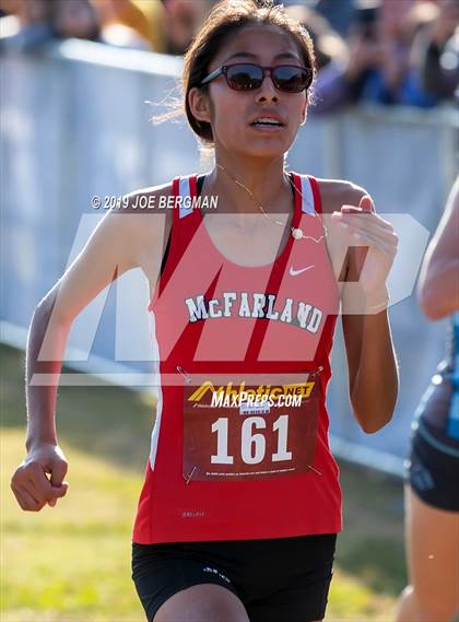 Thumbnail 2 in CIF Central Section Cross Country Championships (Girls D1 Race) photogallery.