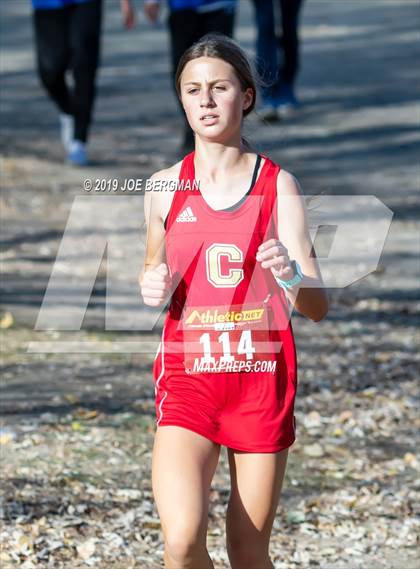 Thumbnail 3 in CIF Central Section Cross Country Championships (Girls D1 Race) photogallery.