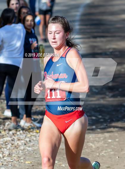 Thumbnail 2 in CIF Central Section Cross Country Championships (Girls D1 Race) photogallery.