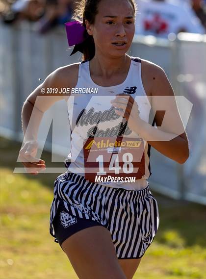 Thumbnail 1 in CIF Central Section Cross Country Championships (Girls D1 Race) photogallery.