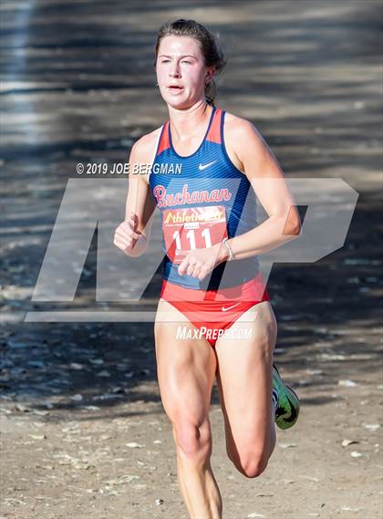 Thumbnail 1 in CIF Central Section Cross Country Championships (Girls D1 Race) photogallery.