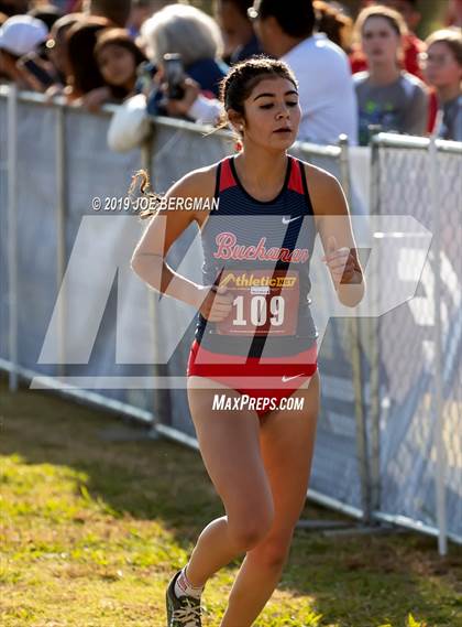Thumbnail 1 in CIF Central Section Cross Country Championships (Girls D1 Race) photogallery.