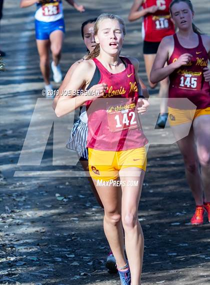 Thumbnail 3 in CIF Central Section Cross Country Championships (Girls D1 Race) photogallery.