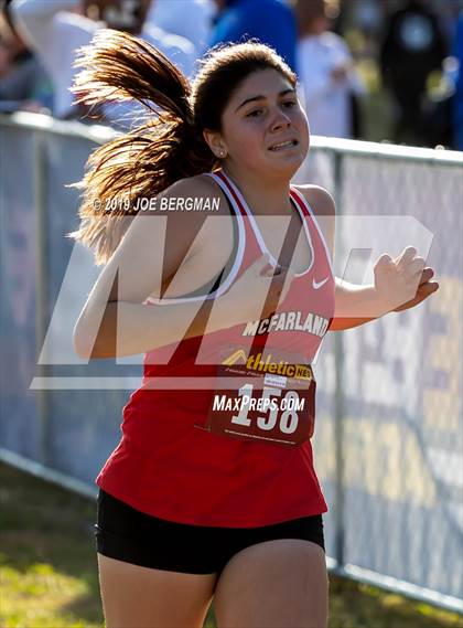 Thumbnail 3 in CIF Central Section Cross Country Championships (Girls D1 Race) photogallery.