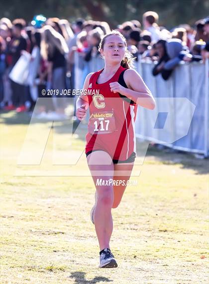Thumbnail 3 in CIF Central Section Cross Country Championships (Girls D1 Race) photogallery.