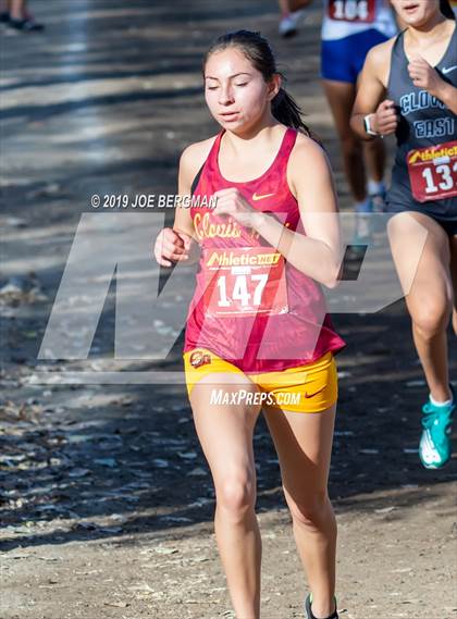 Thumbnail 1 in CIF Central Section Cross Country Championships (Girls D1 Race) photogallery.