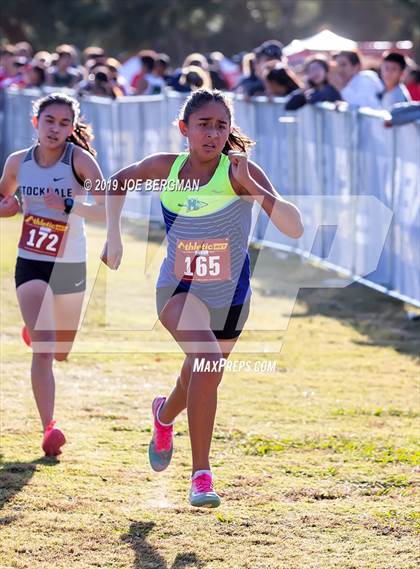 Thumbnail 2 in CIF Central Section Cross Country Championships (Girls D1 Race) photogallery.