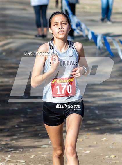 Thumbnail 3 in CIF Central Section Cross Country Championships (Girls D1 Race) photogallery.