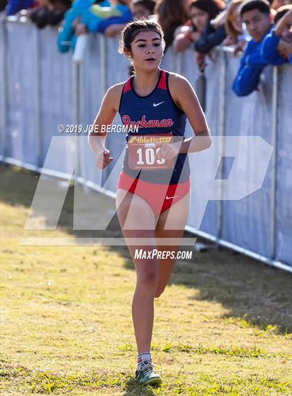 Thumbnail 3 in CIF Central Section Cross Country Championships (Girls D1 Race) photogallery.