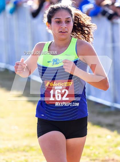 Thumbnail 2 in CIF Central Section Cross Country Championships (Girls D1 Race) photogallery.