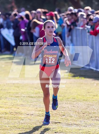 Thumbnail 3 in CIF Central Section Cross Country Championships (Girls D1 Race) photogallery.