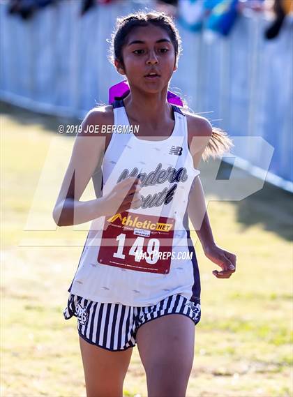 Thumbnail 2 in CIF Central Section Cross Country Championships (Girls D1 Race) photogallery.