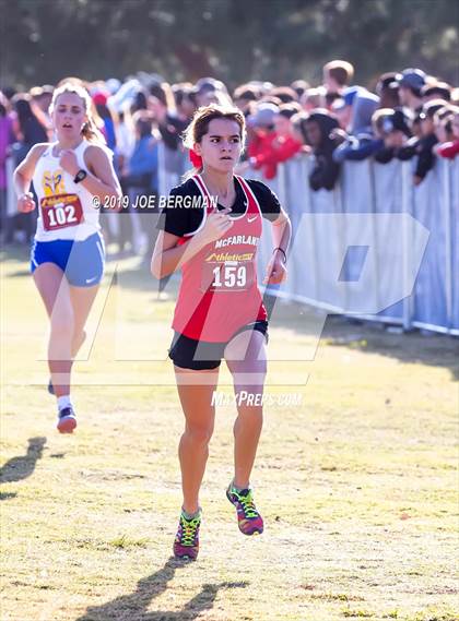 Thumbnail 1 in CIF Central Section Cross Country Championships (Girls D1 Race) photogallery.