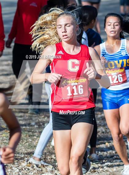 Thumbnail 3 in CIF Central Section Cross Country Championships (Girls D1 Race) photogallery.