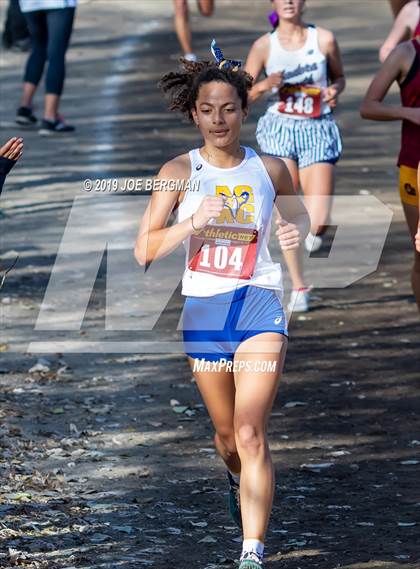 Thumbnail 3 in CIF Central Section Cross Country Championships (Girls D1 Race) photogallery.