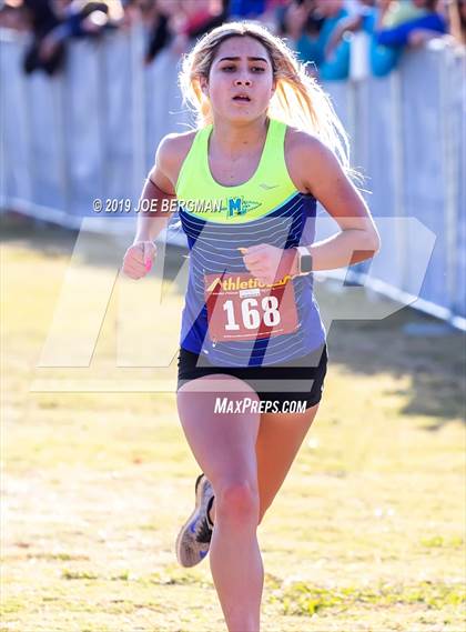 Thumbnail 2 in CIF Central Section Cross Country Championships (Girls D1 Race) photogallery.