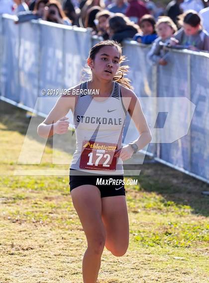 Thumbnail 3 in CIF Central Section Cross Country Championships (Girls D1 Race) photogallery.