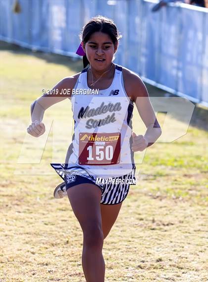 Thumbnail 2 in CIF Central Section Cross Country Championships (Girls D1 Race) photogallery.