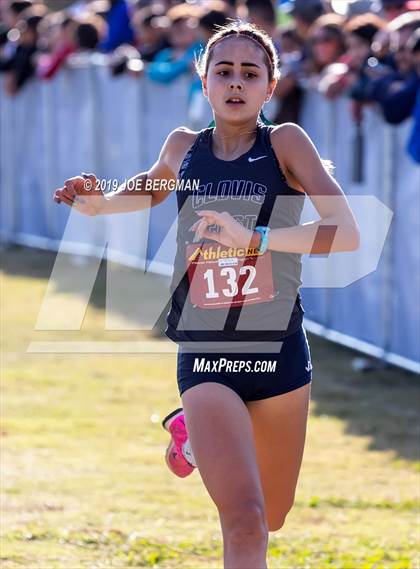 Thumbnail 2 in CIF Central Section Cross Country Championships (Girls D1 Race) photogallery.