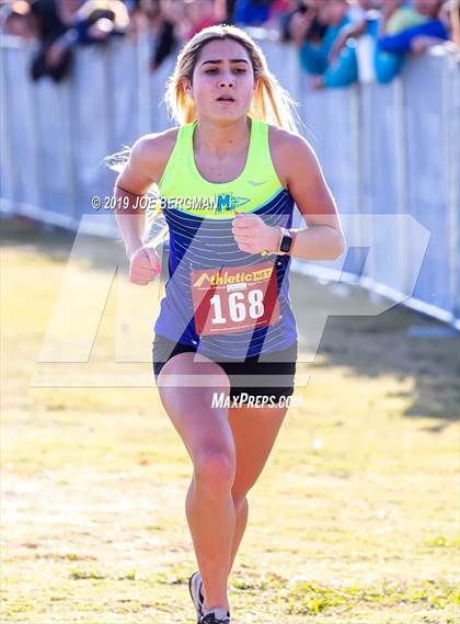 Thumbnail 1 in CIF Central Section Cross Country Championships (Girls D1 Race) photogallery.