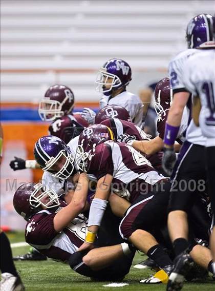 Thumbnail 1 in Orchard Park vs. Monroe-Woodbury (NYSPHSAA Class AA Final) photogallery.