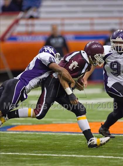 Thumbnail 1 in Orchard Park vs. Monroe-Woodbury (NYSPHSAA Class AA Final) photogallery.