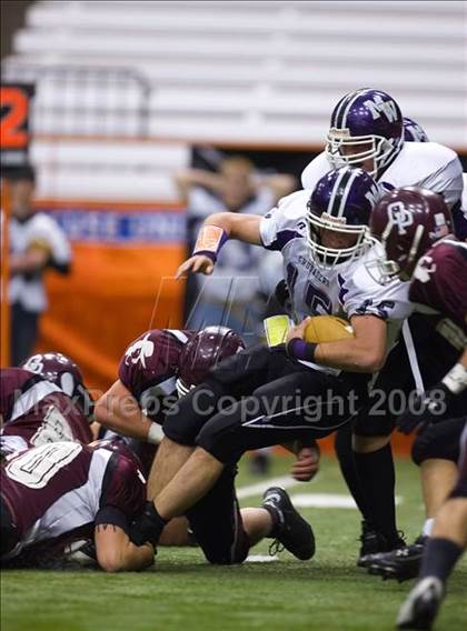 Thumbnail 3 in Orchard Park vs. Monroe-Woodbury (NYSPHSAA Class AA Final) photogallery.