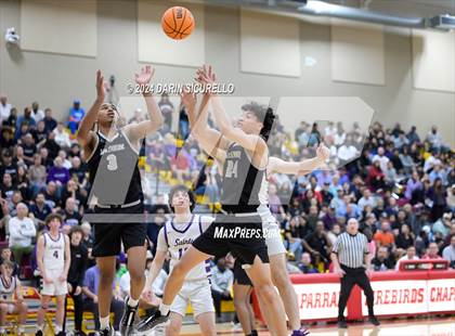 Thumbnail 2 in Millennium vs Notre Dame Prep (AIA Open State Semifinal) photogallery.
