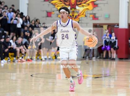 Thumbnail 2 in Millennium vs Notre Dame Prep (AIA Open State Semifinal) photogallery.