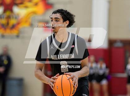 Thumbnail 1 in Millennium vs Notre Dame Prep (AIA Open State Semifinal) photogallery.