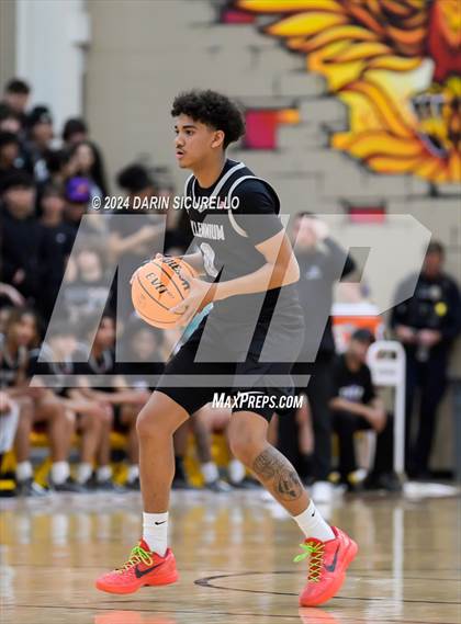 Thumbnail 3 in Millennium vs Notre Dame Prep (AIA Open State Semifinal) photogallery.
