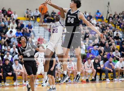 Thumbnail 3 in Millennium vs Notre Dame Prep (AIA Open State Semifinal) photogallery.