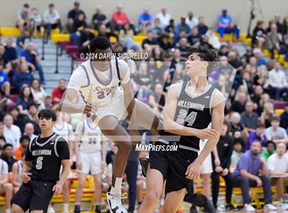 Thumbnail 3 in Millennium vs Notre Dame Prep (AIA Open State Semifinal) photogallery.