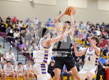 Thumbnail 3 in Millennium vs Notre Dame Prep (AIA Open State Semifinal) photogallery.