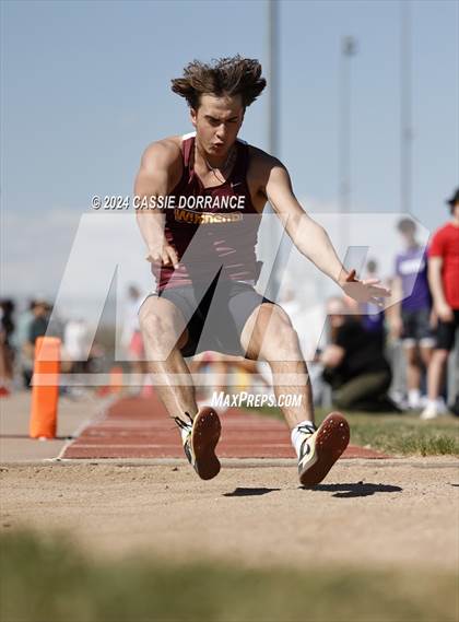 Thumbnail 1 in Greeley Twilight Invitational (Long Jump) photogallery.
