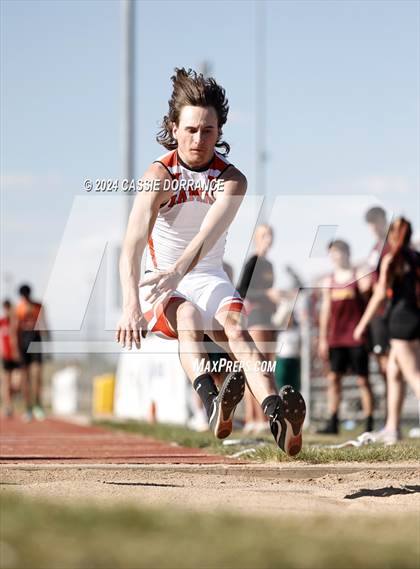 Thumbnail 1 in Greeley Twilight Invitational (Long Jump) photogallery.